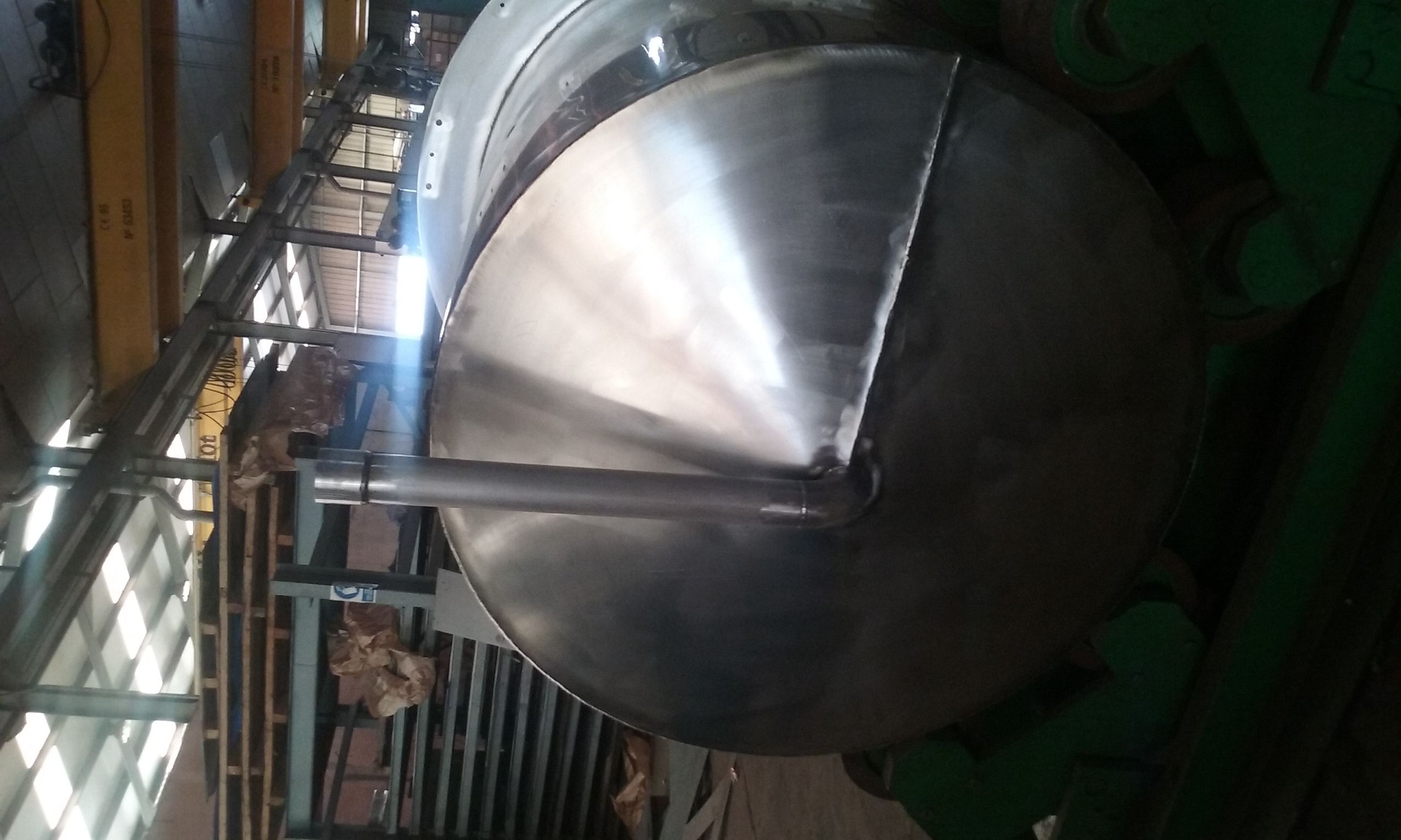 chocolate storage tank manufacture process